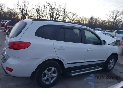 2008 Hyundai Santa Fe Gls z USA, uszkodzony, nr VIN 5NMSG13D78H134251